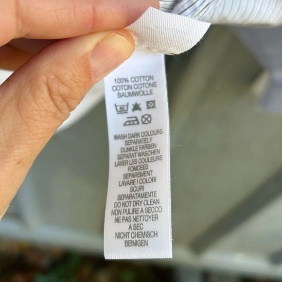 PS Paul Smith Striped Button Down Shirt, size XXL - Picture 7 of 9